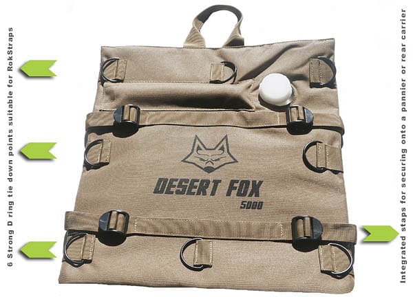 Canistra pliabila Desert Fox 6L Desert Fox